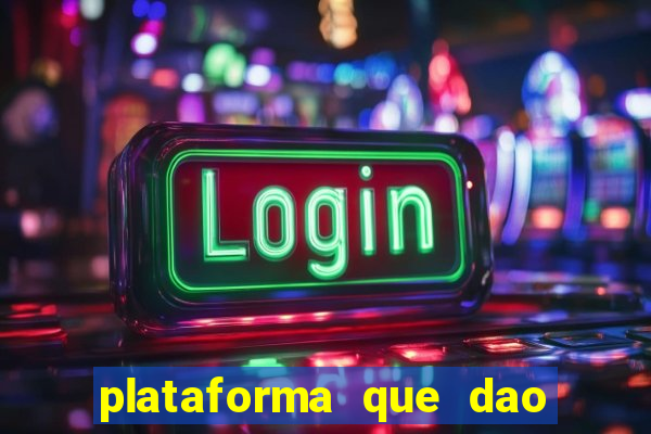 plataforma que dao bonus de cadastro